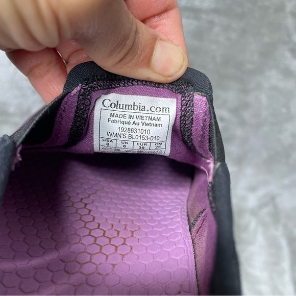 Columbia PFG Slack Water Slip-On Floral Print Heel Detail Shoes Size 8 - Picture 8 of 8